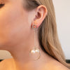 Shanice Hoop Drop Earrings